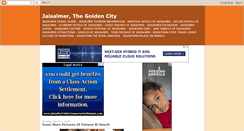 Desktop Screenshot of jaisalmer-india-travel-guide.blogspot.com