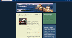 Desktop Screenshot of coastinstitute.blogspot.com