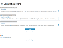 Tablet Screenshot of myconnectionbypr.blogspot.com