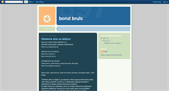 Desktop Screenshot of borutbrulc.blogspot.com