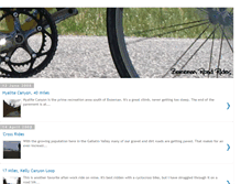 Tablet Screenshot of bozemanroadrides.blogspot.com