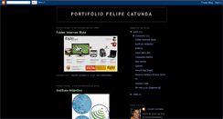 Desktop Screenshot of felipecatundaportifolio.blogspot.com