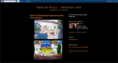 Desktop Screenshot of berlinwall-indiano-art.blogspot.com