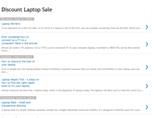 Tablet Screenshot of discount-laptop-sale.blogspot.com