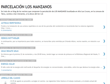 Tablet Screenshot of parcelacionlosmanzanos.blogspot.com