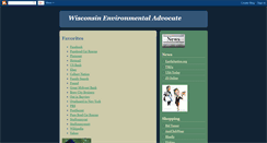 Desktop Screenshot of environmentaladvocate.blogspot.com