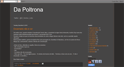 Desktop Screenshot of da-poltrona.blogspot.com