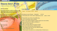 Desktop Screenshot of deaconjerryswords.blogspot.com