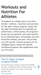 Mobile Screenshot of collegeworkoutsandnutrition.blogspot.com