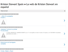 Tablet Screenshot of kristenstewart-spain.blogspot.com