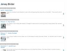 Tablet Screenshot of jerseybirder.blogspot.com