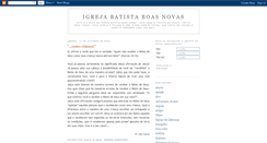 Desktop Screenshot of batistaboasnovas.blogspot.com