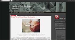 Desktop Screenshot of bioeticaucsf.blogspot.com