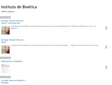 Tablet Screenshot of bioeticaucsf.blogspot.com