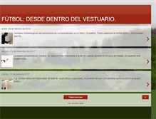 Tablet Screenshot of desdeadentrodelvestuario.blogspot.com