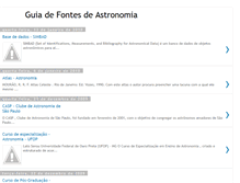 Tablet Screenshot of guiadefontes-astronomia.blogspot.com