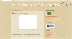 Desktop Screenshot of ecoproductosvillarica.blogspot.com