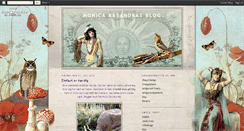 Desktop Screenshot of monicakasandrasblog.blogspot.com