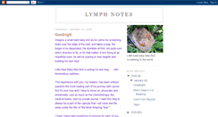 Desktop Screenshot of lymphnotes.blogspot.com