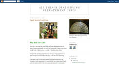 Desktop Screenshot of deathdyingbereavementgr.blogspot.com