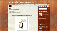 Desktop Screenshot of culinariapinguim.blogspot.com