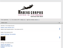 Tablet Screenshot of habeas-corpus-performance.blogspot.com