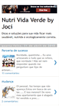 Mobile Screenshot of nutrividaverde.blogspot.com