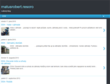 Tablet Screenshot of matusrobertresoro.blogspot.com
