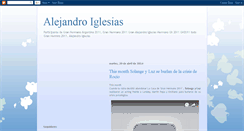 Desktop Screenshot of alejandroiglesiasfan.blogspot.com