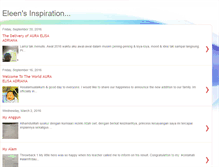 Tablet Screenshot of eleeninspiration.blogspot.com