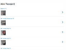 Tablet Screenshot of mini-tienda12.blogspot.com
