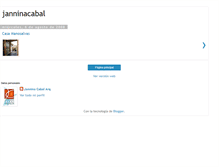 Tablet Screenshot of janninacabal.blogspot.com