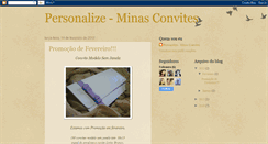 Desktop Screenshot of personalizeminasconvites.blogspot.com