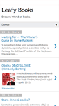 Mobile Screenshot of leafy-books.blogspot.com