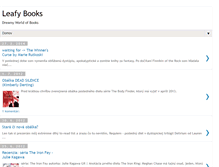 Tablet Screenshot of leafy-books.blogspot.com