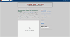 Desktop Screenshot of foodieandfriendsblog.blogspot.com