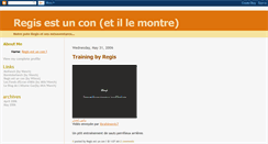 Desktop Screenshot of lesvideosderegis.blogspot.com