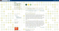 Desktop Screenshot of freeimmigrationtips.blogspot.com