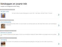 Tablet Screenshot of kletskoppenenzwarteinkt.blogspot.com