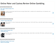 Tablet Screenshot of casinos-gambling-poker.blogspot.com