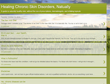 Tablet Screenshot of healingchronicskindisorders.blogspot.com