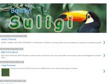 Tablet Screenshot of buletinsuligi.blogspot.com