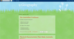 Desktop Screenshot of 9geog.blogspot.com