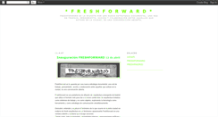 Desktop Screenshot of freshforward2007.blogspot.com