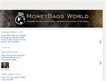 Tablet Screenshot of moneybagsworld.blogspot.com