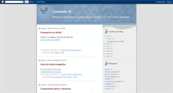 Desktop Screenshot of conexion4c.blogspot.com