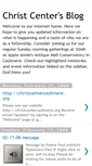Mobile Screenshot of christcenters.blogspot.com