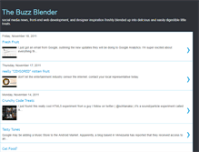 Tablet Screenshot of buzzblender.blogspot.com