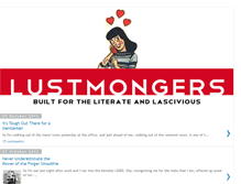 Tablet Screenshot of lustmongers.blogspot.com