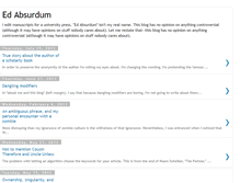 Tablet Screenshot of edabsurdum.blogspot.com